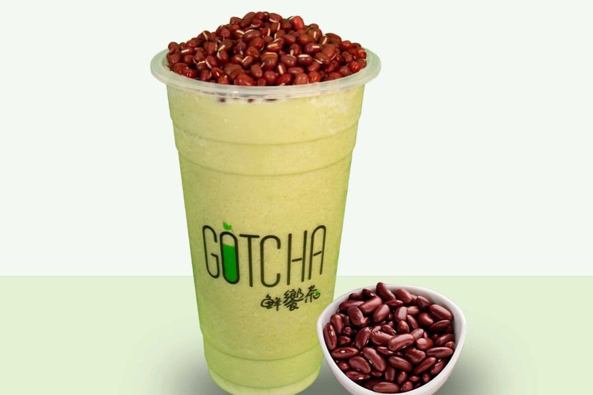 Matcha Red Bean Smoothie