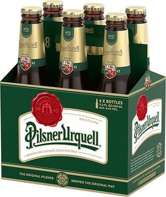 Pilsner Urquell Brewery Pilsner Urquell, 6 x 330 ml