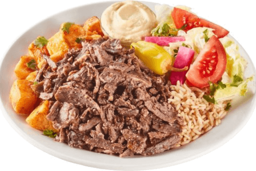 Plat de shawarma