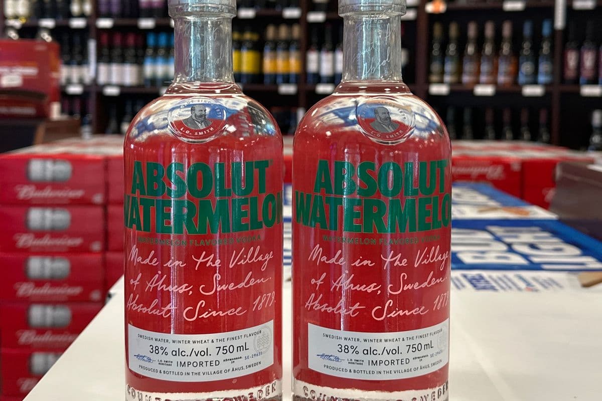 ABSOLUT WATERMELON VODKA (1 x 750 mL)