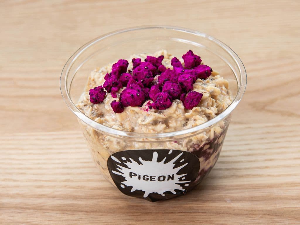 Gruau au Frigo Baies Citron / Lemon Berry Overnight oats
