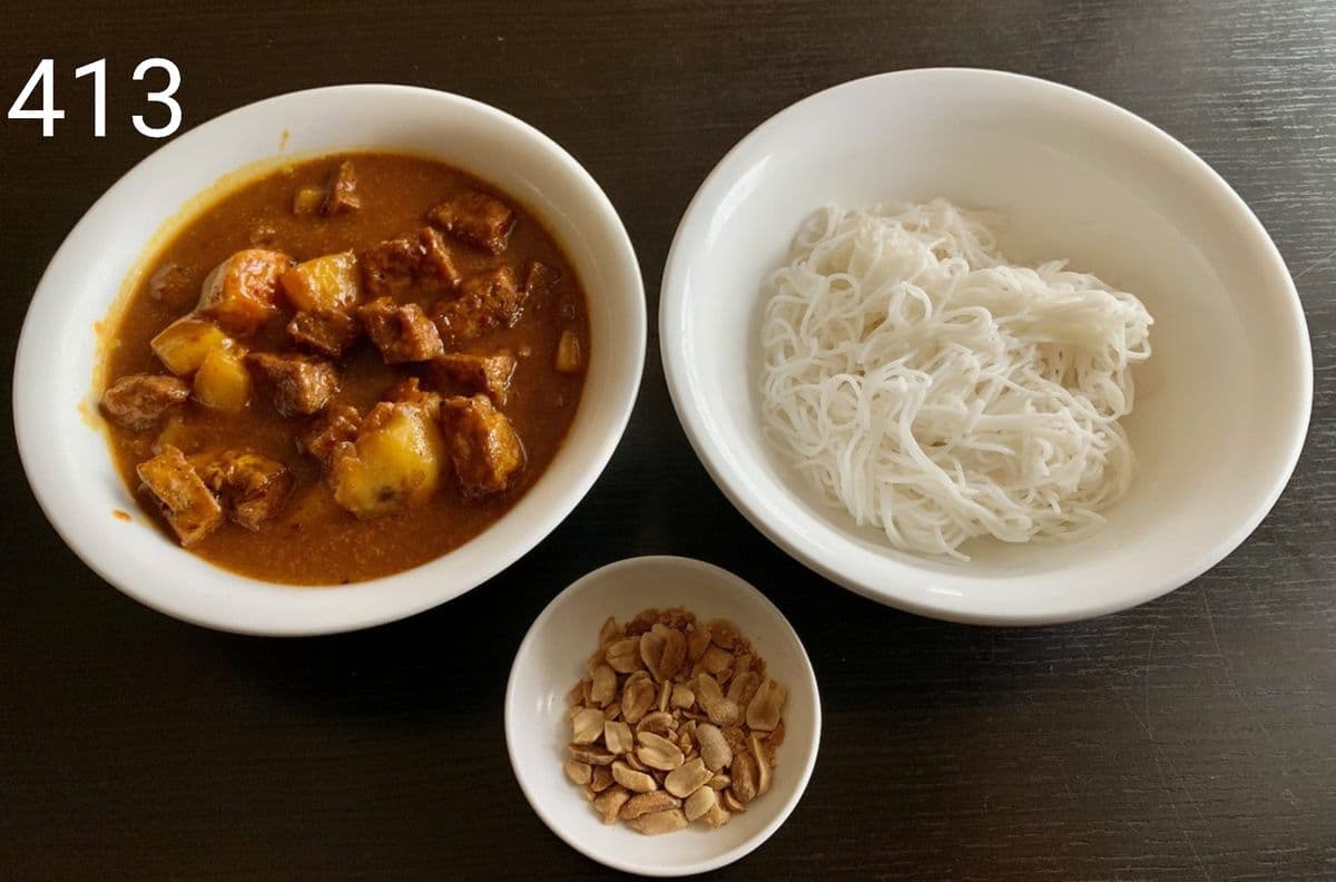 413. Bun Ca Ri Dau Hu