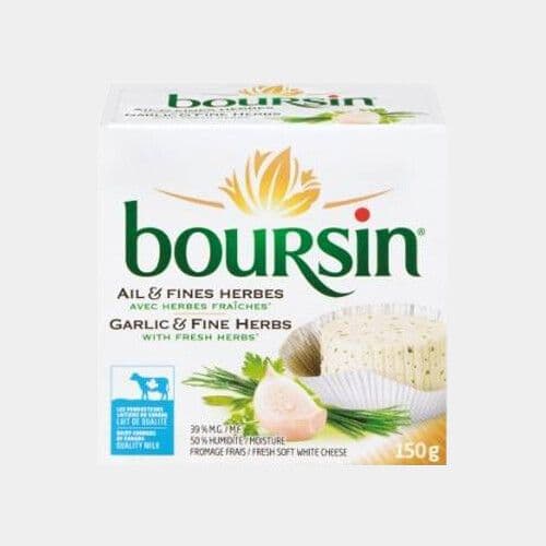 Boursin-Ail et fines herbes / Boursin-Garlic & Fine Herbes