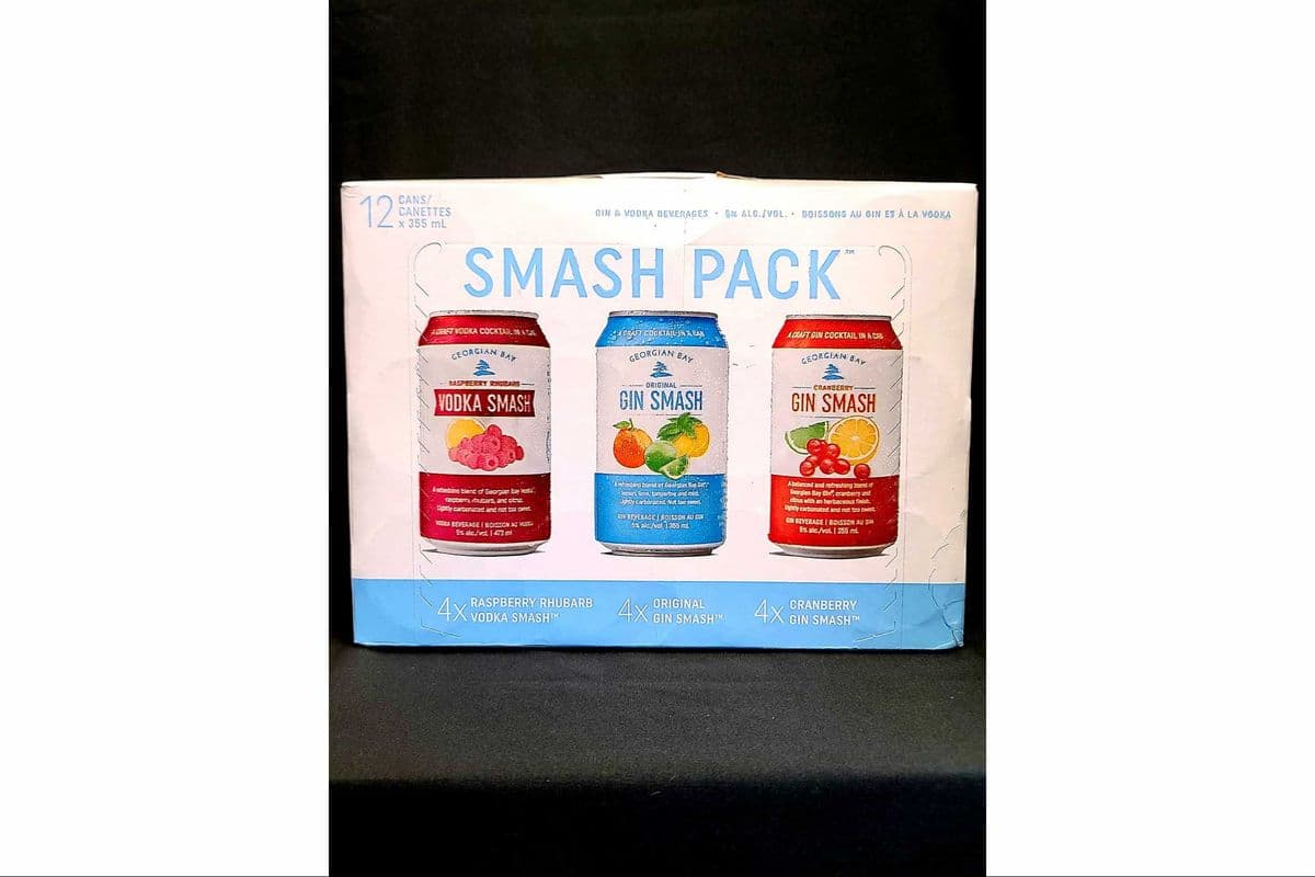 Georgian Bay SMASH PACK VARIETY (12 Cans) (355 ml) (12 x 355ML CANS)