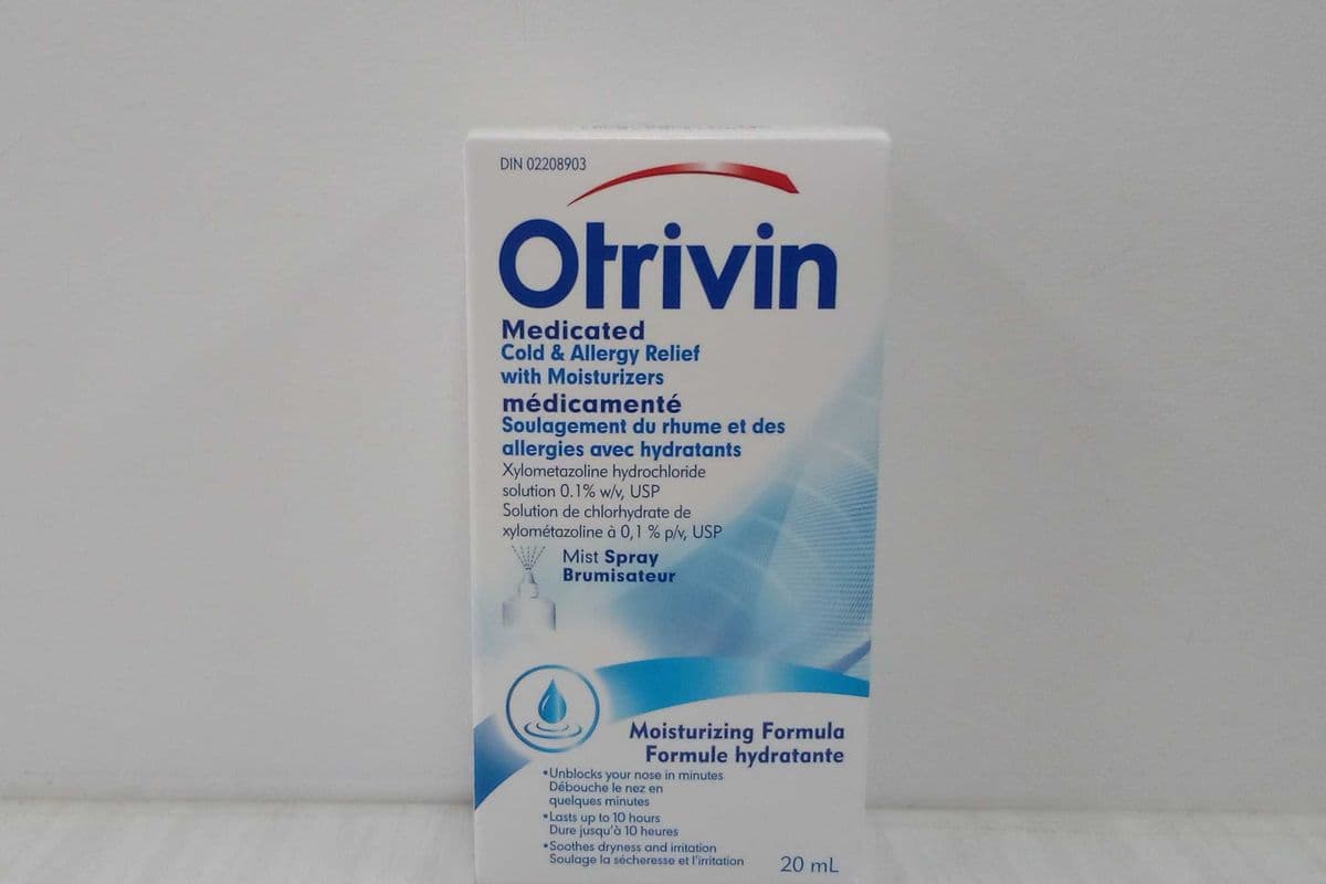 Otrivin Cold and Allergy Relief - Decongestant spray (20ml)