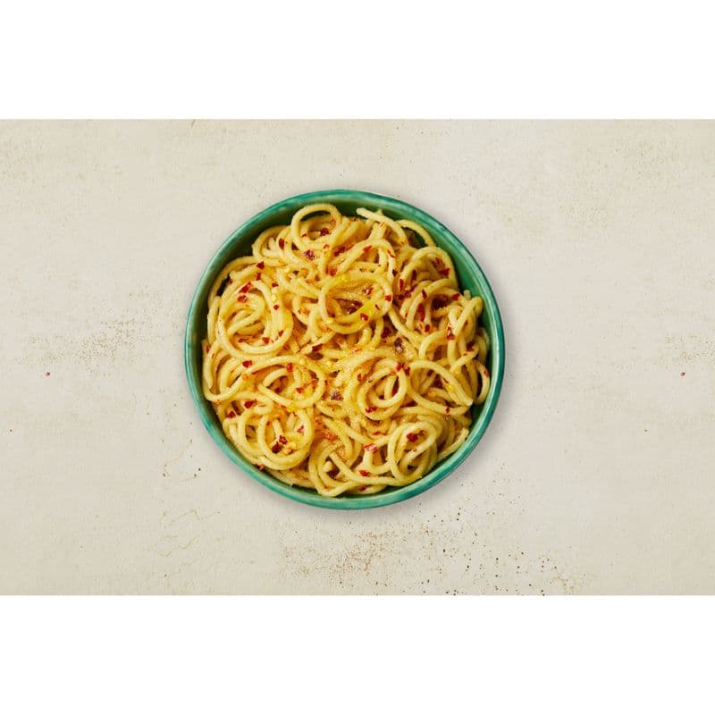Aglio Olio and Peperoncino Pasta (Vegan)