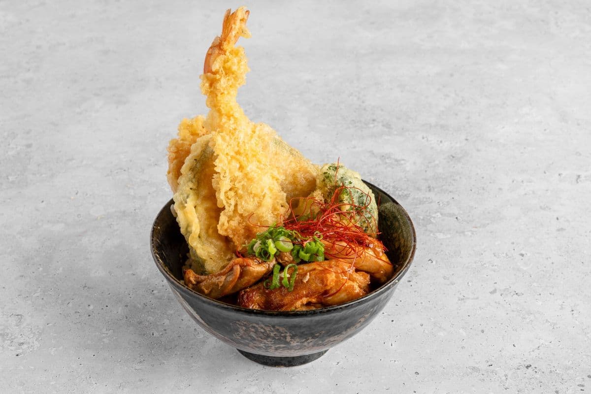 Dual Chicken Donburi