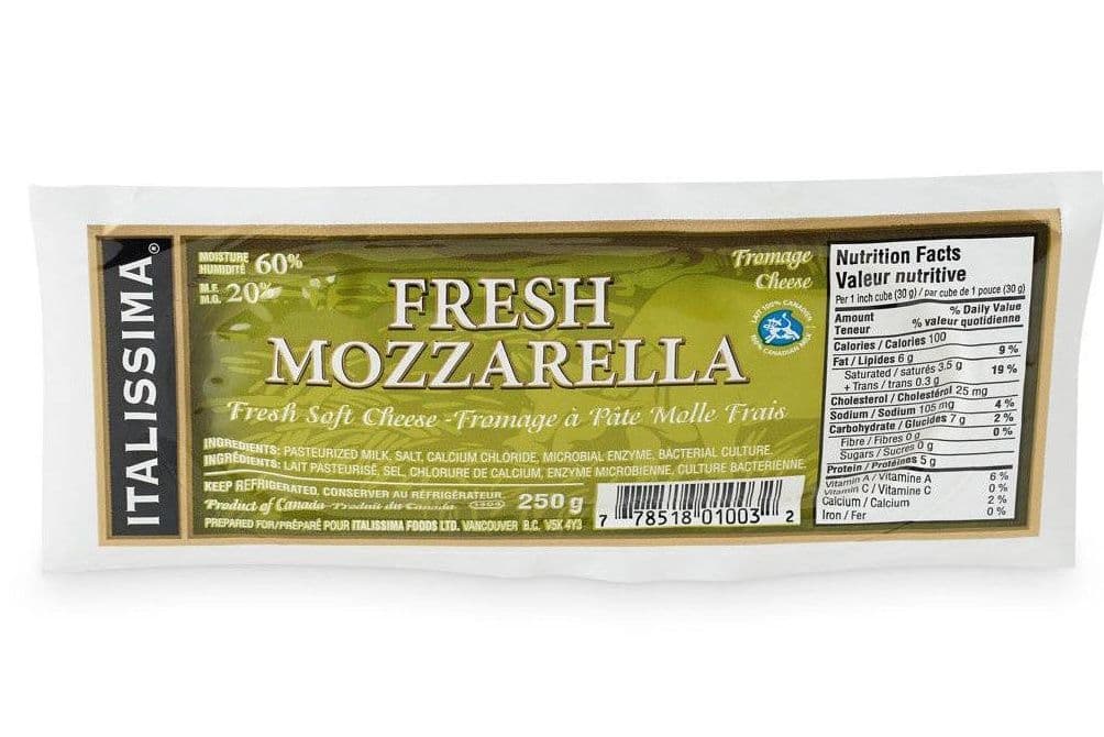 ITALISSIMA FRESH MOZZARELLA 250G