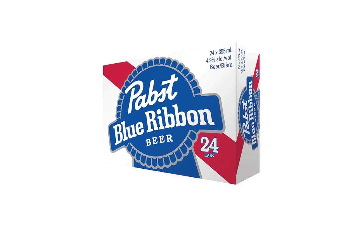 Pabst Blue Ribbon (24 Pack Cans) (24 x 355 ml Cans)