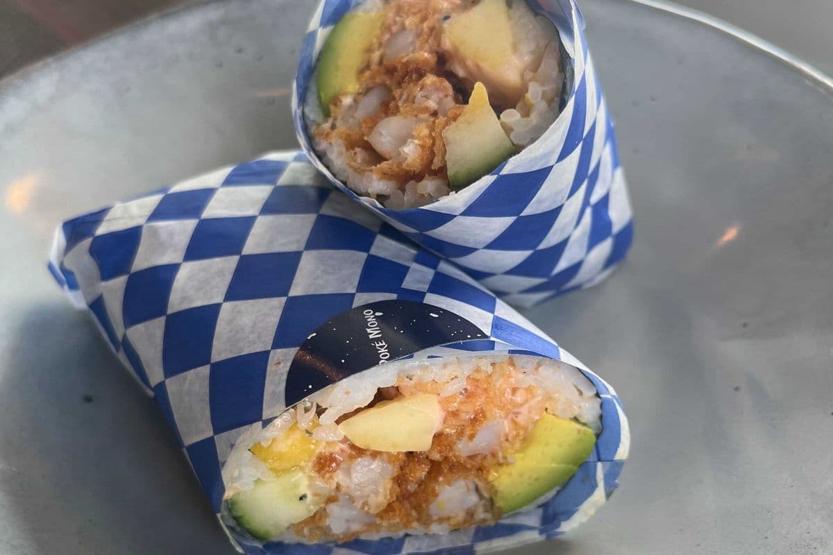 Crispy Shrimp Burrito