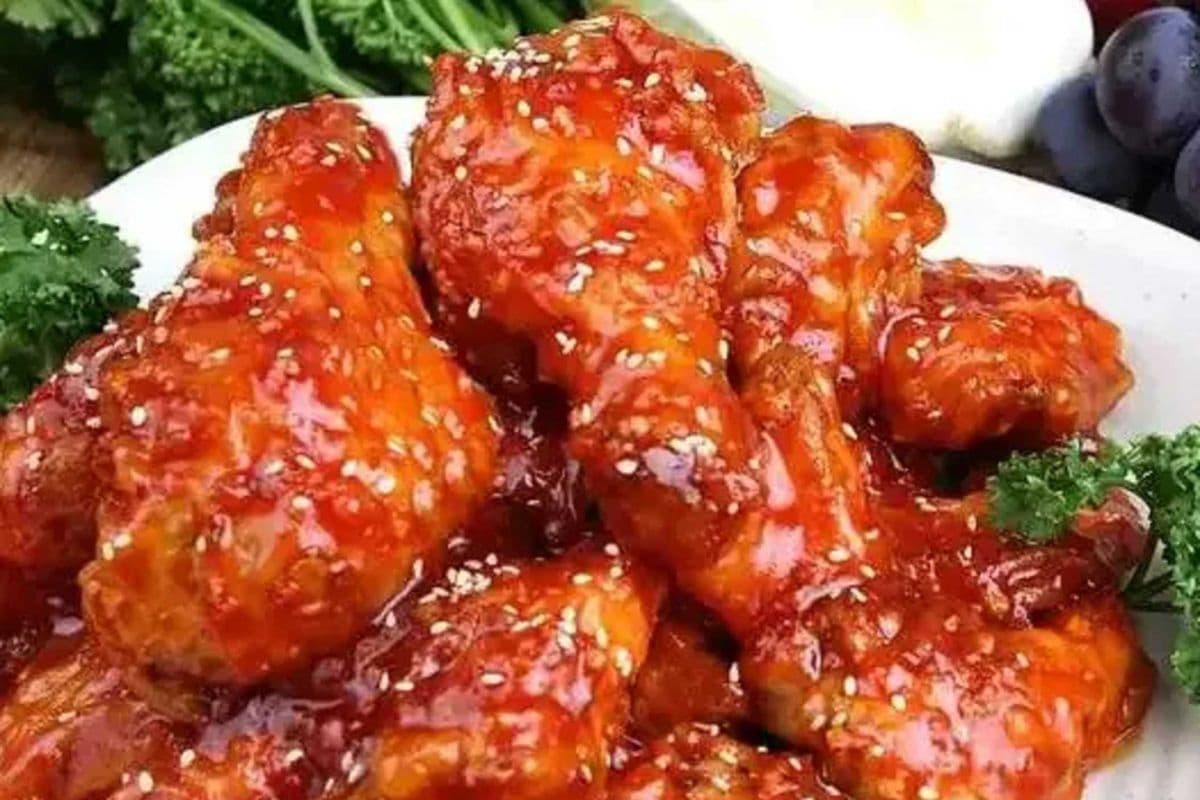 Poulet à la sauce sucrée / Seasoned Sweet Chicken