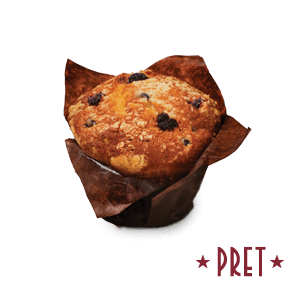 Pret Blueberry Muffin