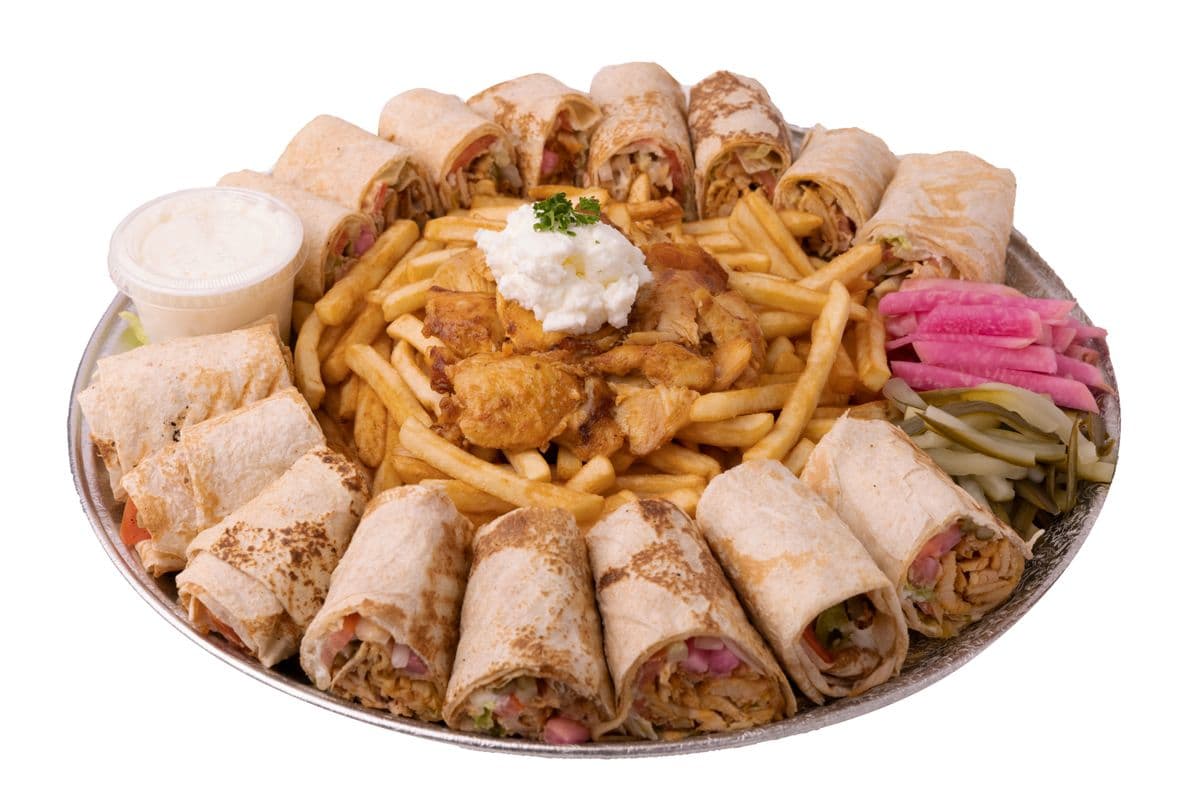 Middle Eastern Shawarma Platter