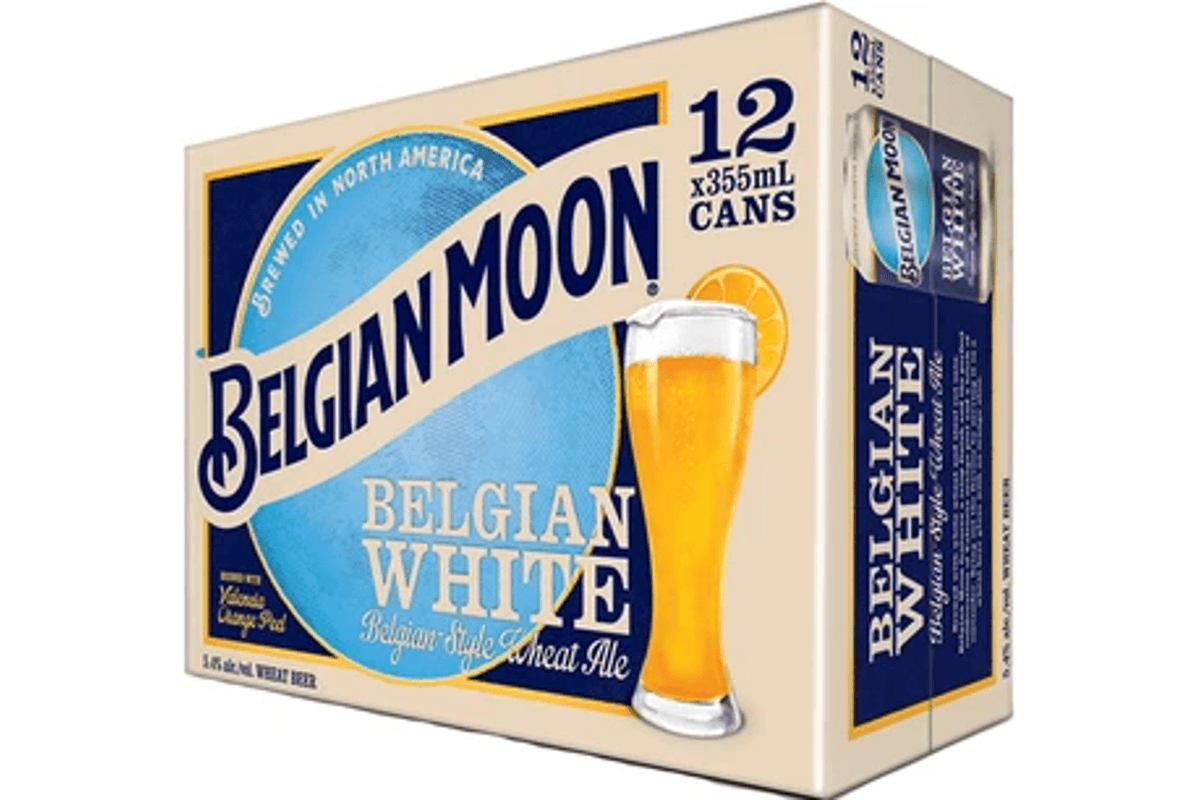 Blue Moon Wheat Ale 355ml 12pk Can
