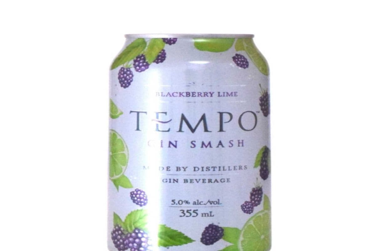 TEMPO GIN SMASH BLACKBERRY LIME (6 x 355ML CANS) (6 x 6*355ML)