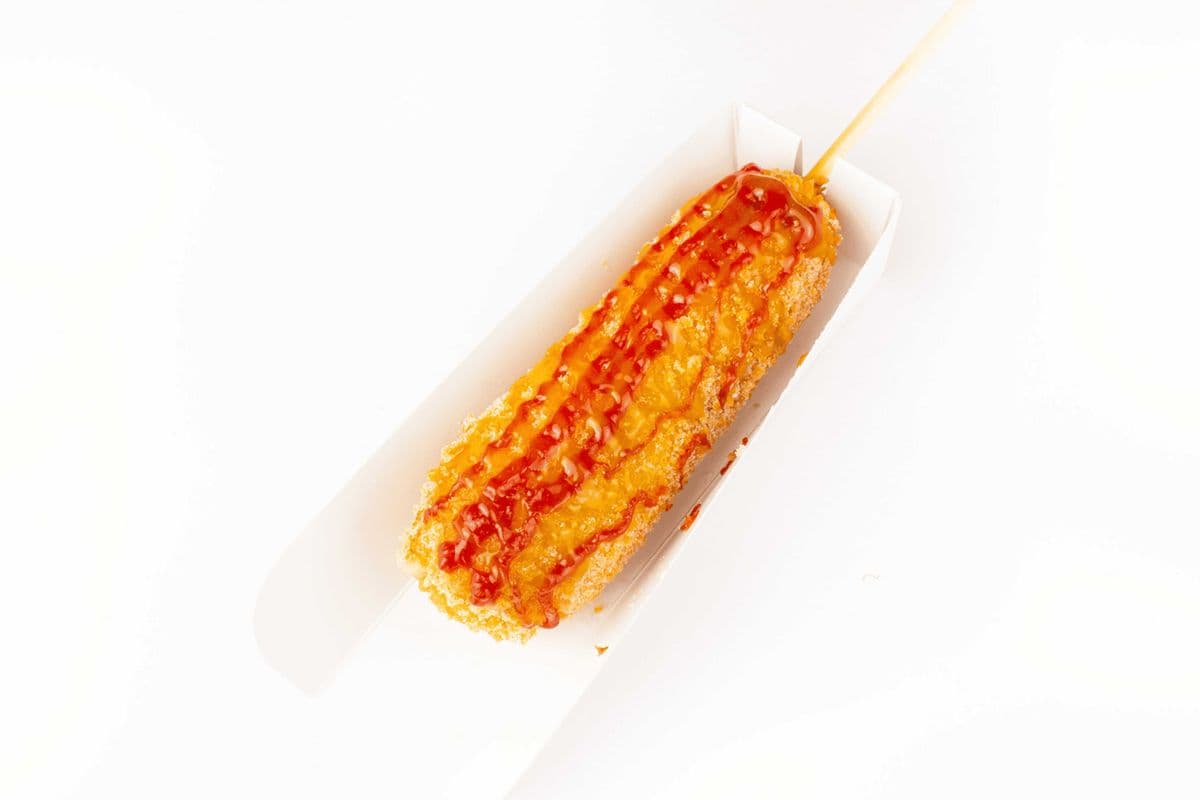 Chicken Sausage Corn Dog