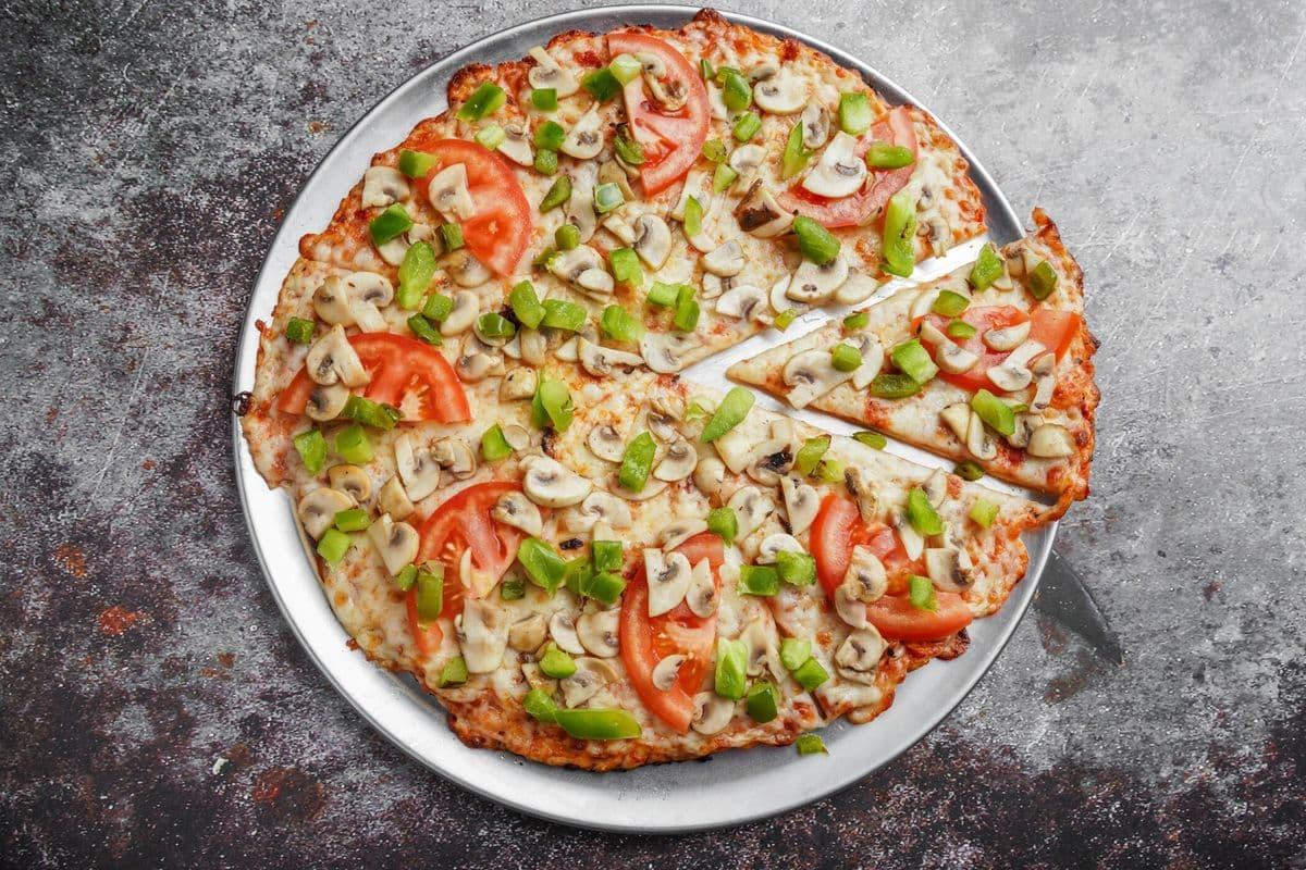 21" Vegetarian Pizza