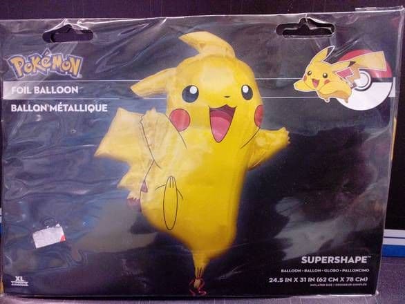 24.5"x31" Super Shape Foil Balloon - Pokemon