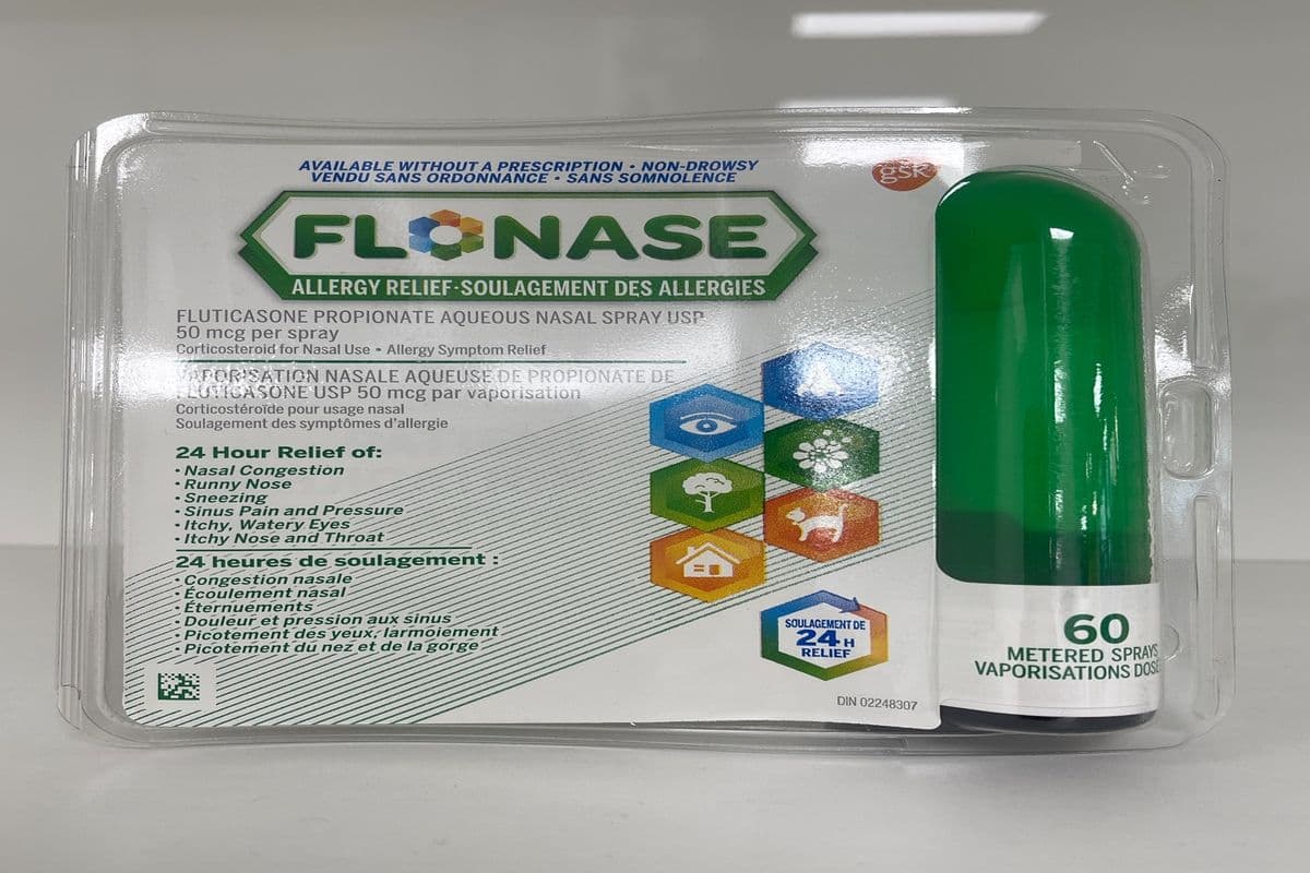 Flonase (Allergy Relief) 50 Mcg Per Spray (60 metered sprays)