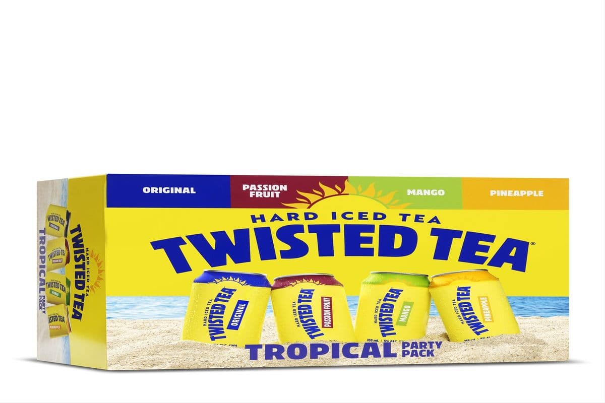 Twisted Tea Tropical Party Pack (12 x 355 ml)
