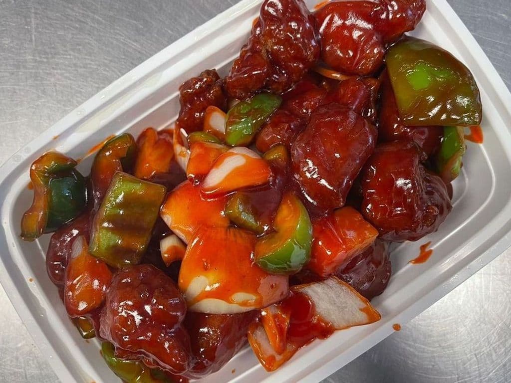 43. Sweet-&-Sour Pork with Pineapple