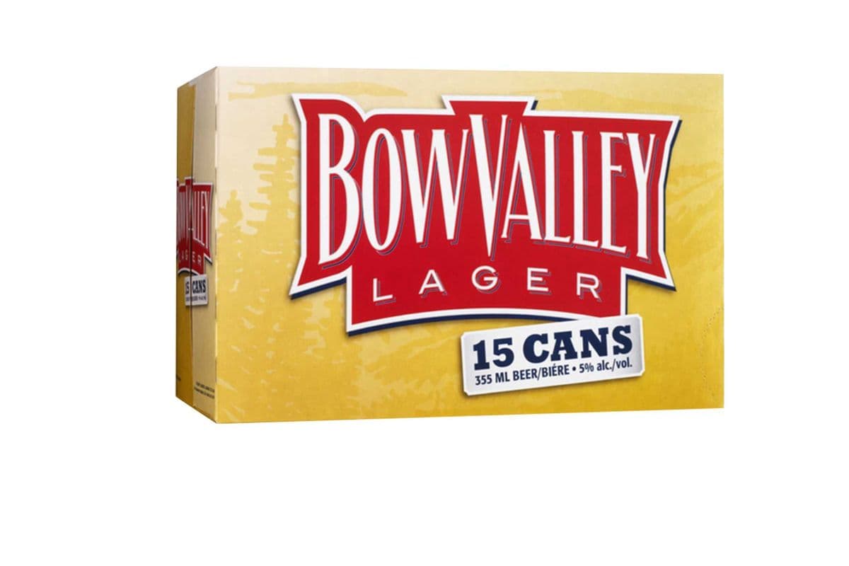 Bow Valley Lager - Can 355ml - 15 Pack (15 x 355ml)