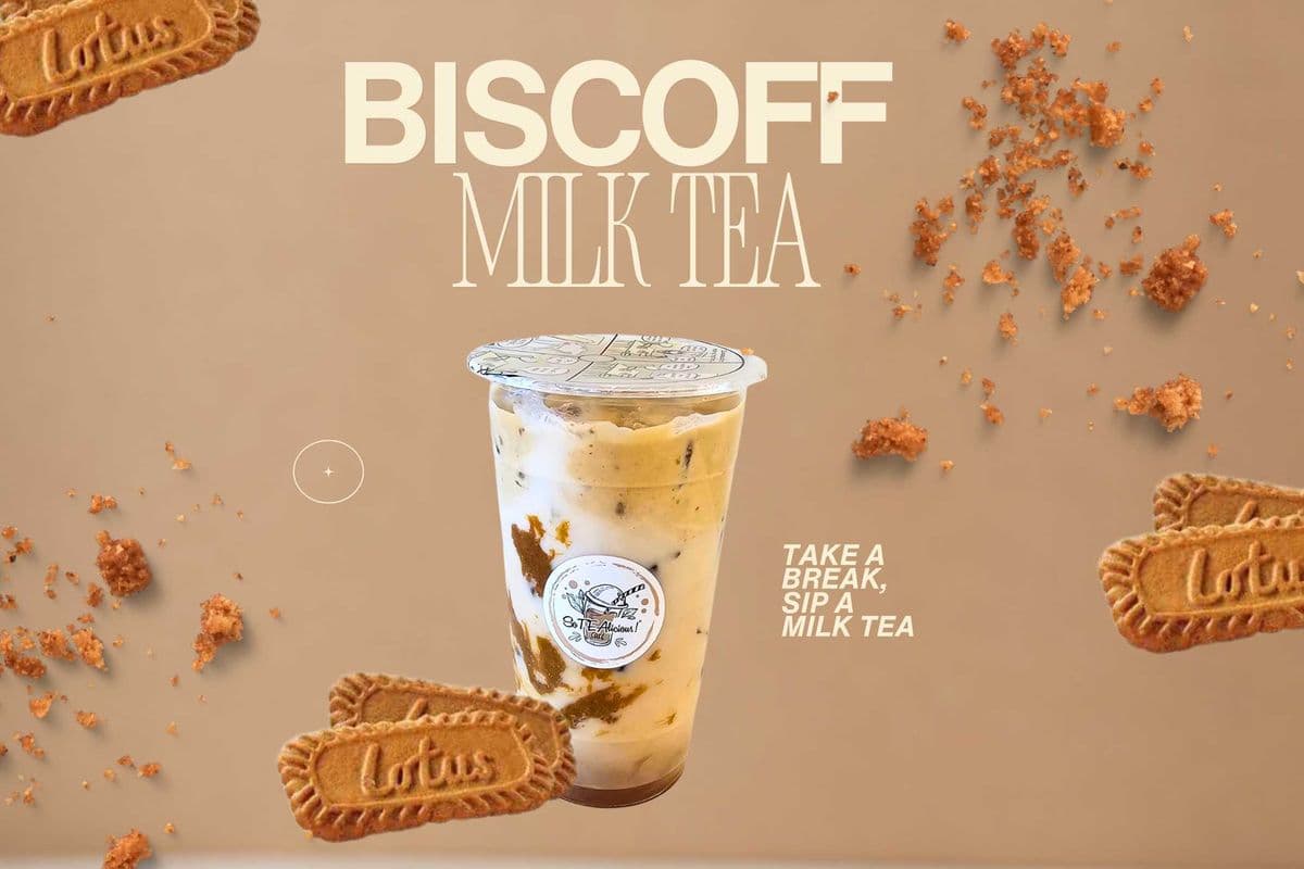 Biscoff Milk Tea (700ml)