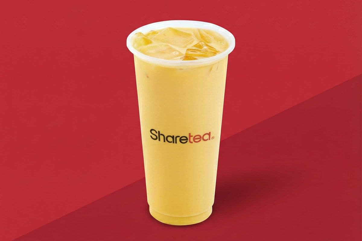 Mango Green Milk Tea