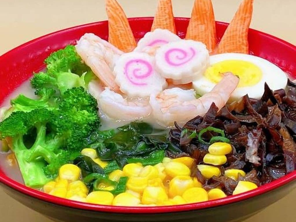 Seafood Ramen in Soup