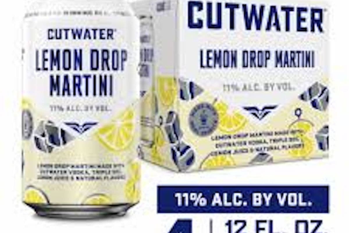 Cutwater Lemon Drop Martini 4PK (4 x 355ML)