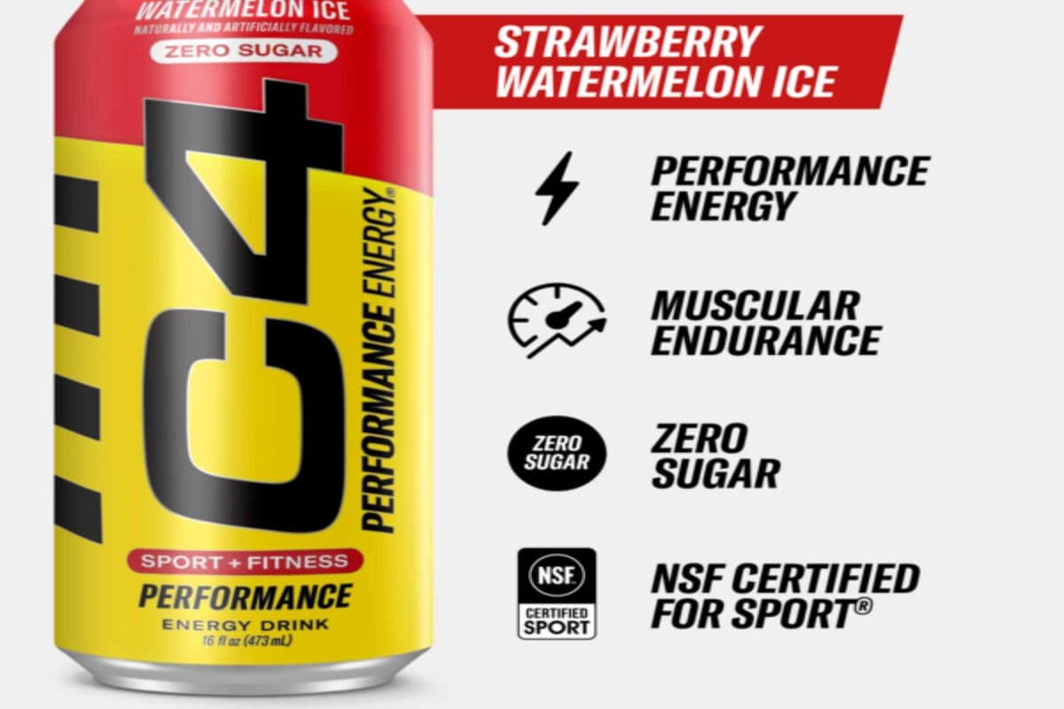 C4- Strawberry Watermelon Ice Zero Sugar