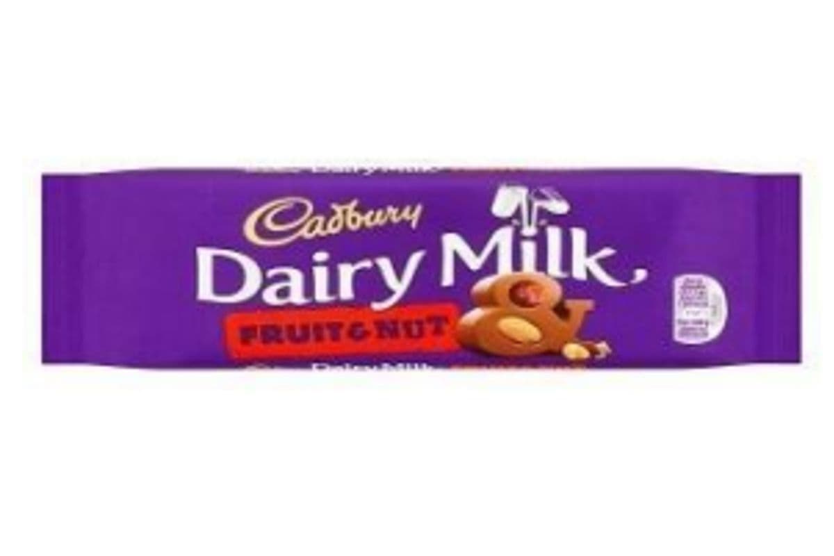 Cadbury Dairy Milk Fruit & Nut (110g)
