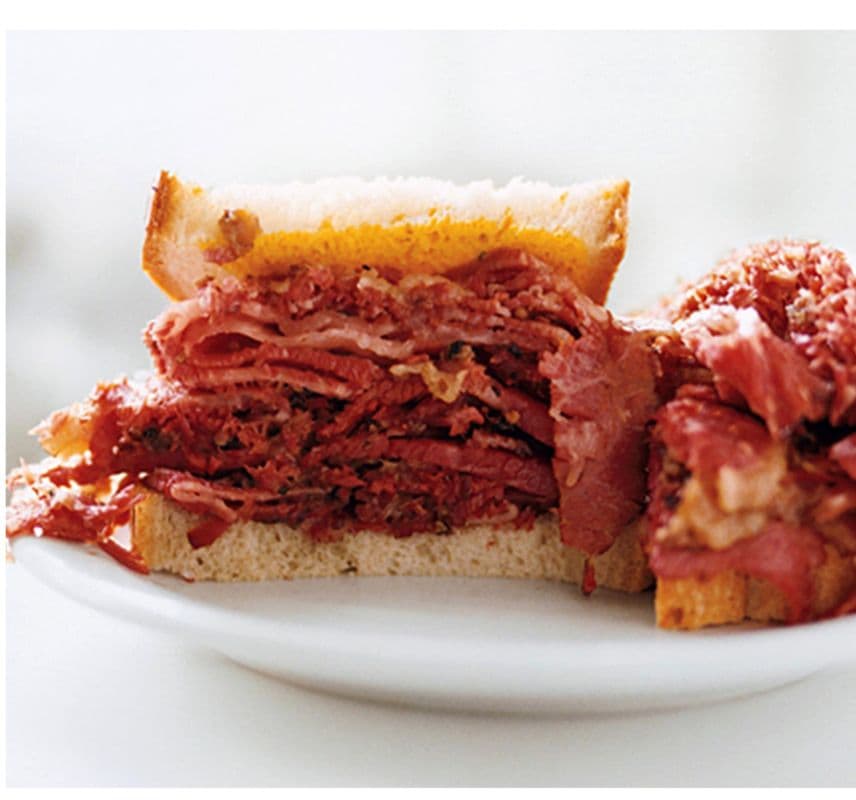 Montreal Smoked Meat Sandwich
