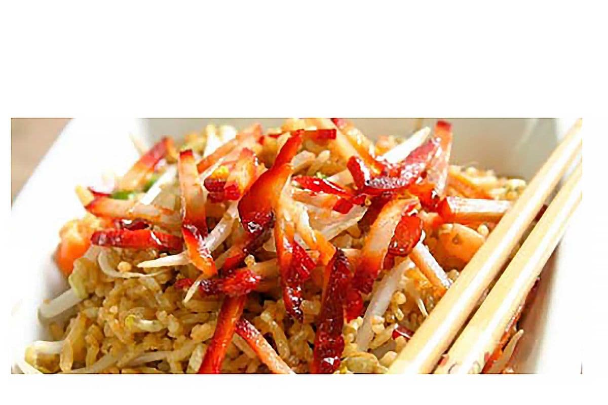 BBQ Pork Vegetable Rice