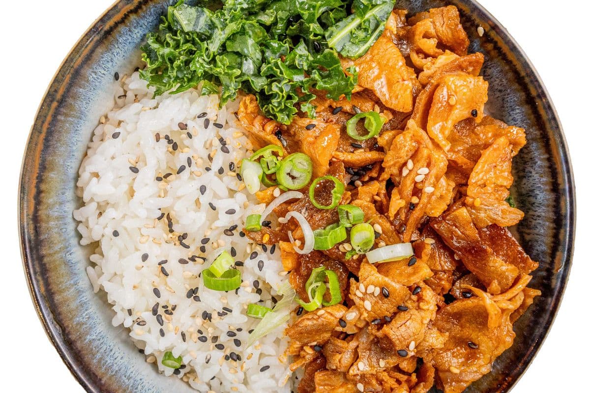 Spicy Pork Bul-Go-Gi on Rice