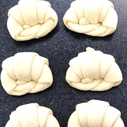 Croissants congelés pur beurre par 6 / Pure Butter Croissants by 6