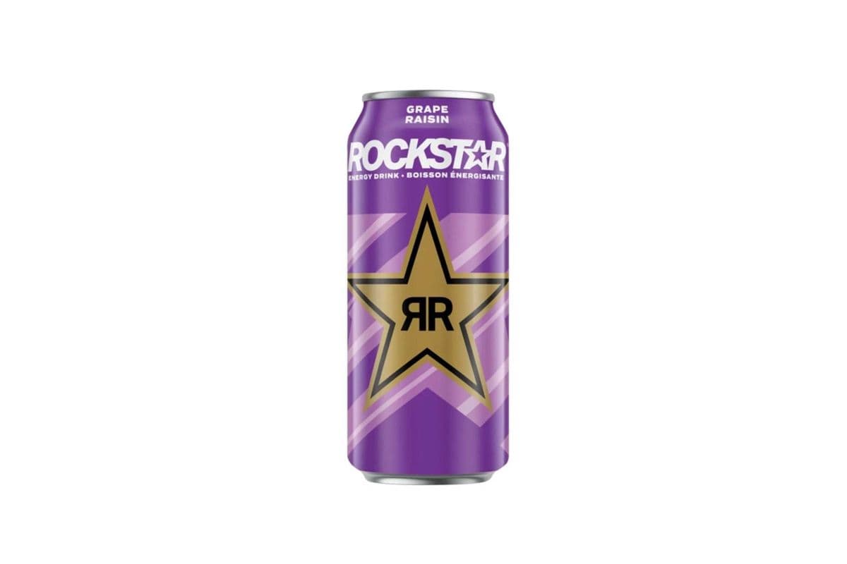 Rockstar Energy Drink Grape Raisin 473ml (473ml)