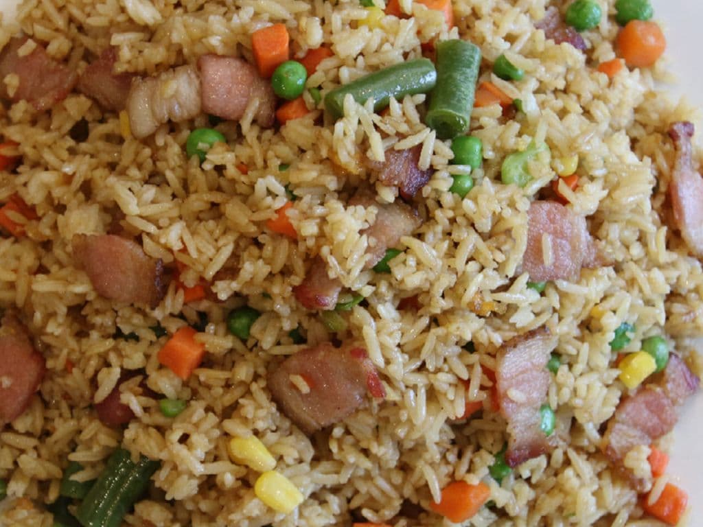Bacon & Vege Fried Rice
