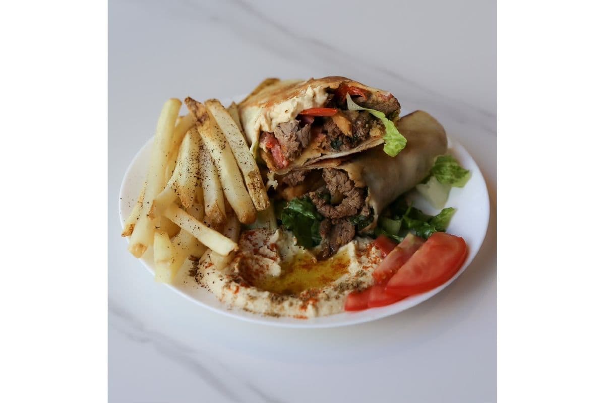 Beef Shawarma Wrap