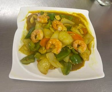 Curry Shrimp / 咖喱虾