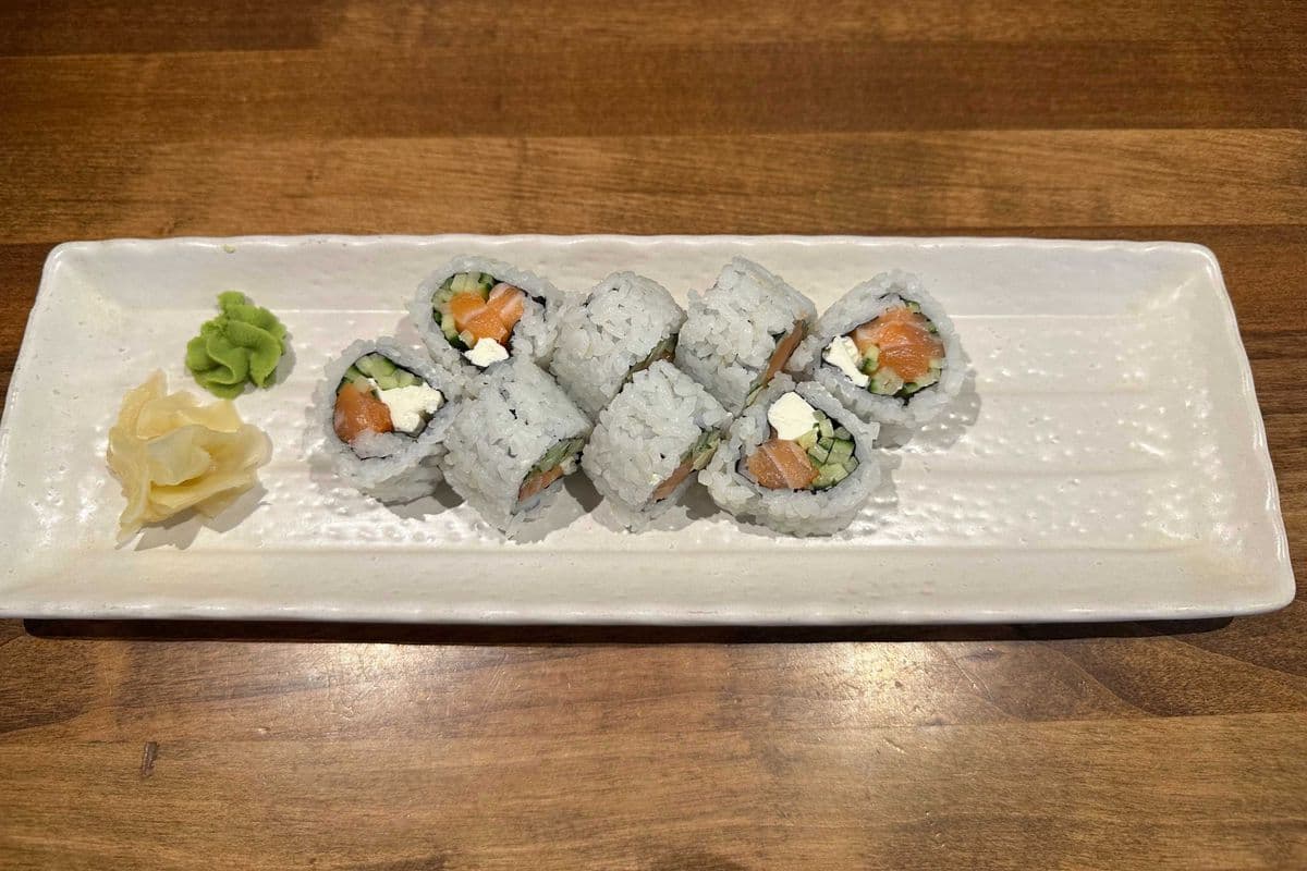 Salmon Cream Cheese Roll