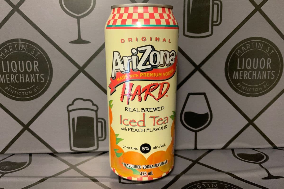 ARIZONA HARD ICED TEA w/ Peach (1 x 473ml)