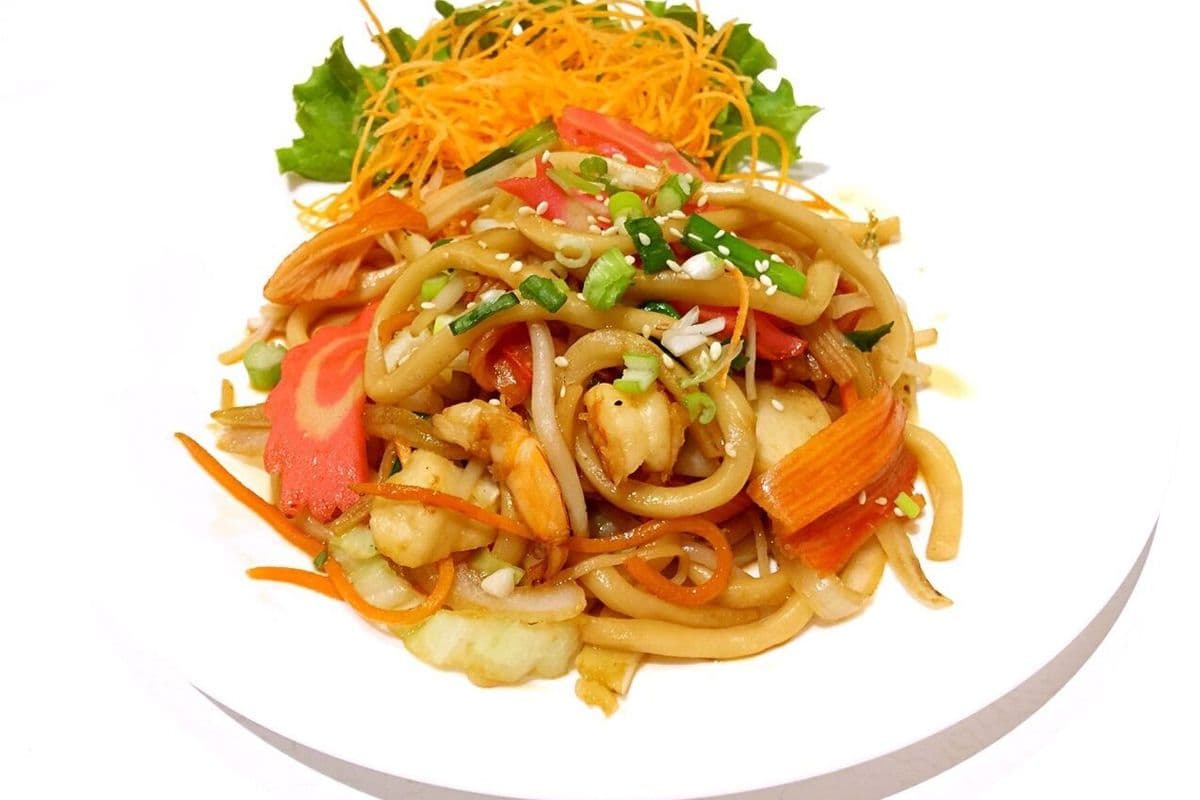 U07. Seafood Fried Udon