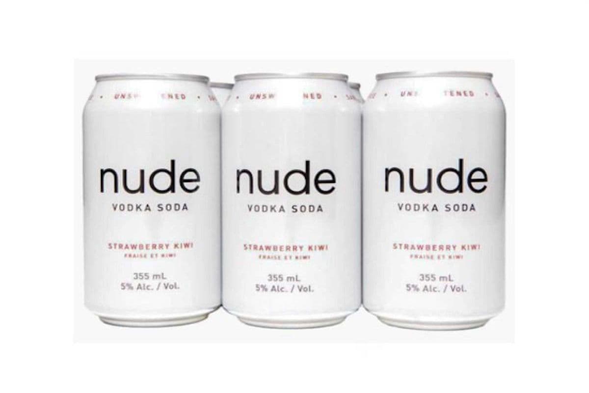 Nude Vodka Soda Strawbeery Kiwi (6 x 355 ml)