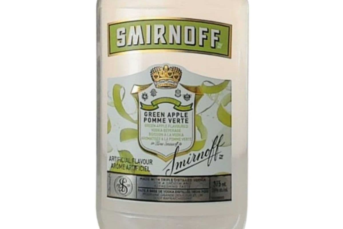 Smirnoff Vodka - Green Apple (1 x 375ml Bottle)