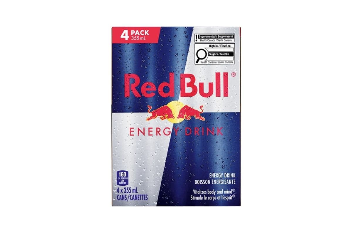 Red Bull Energy Drink 355 ml (4 Pack) 1001300