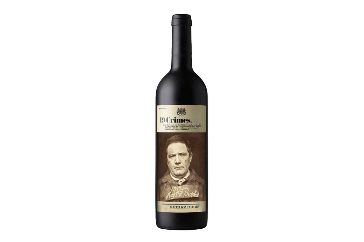 19 Crimes Shiraz Durif (Aus) (750 ml) (1 x 750ml)