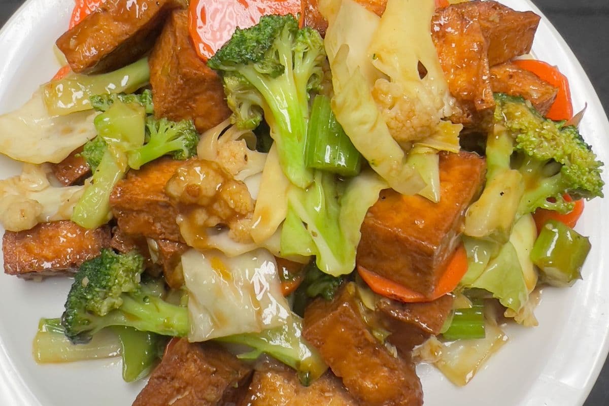 Tofu Mixed Vegetable with Oyster Sauce