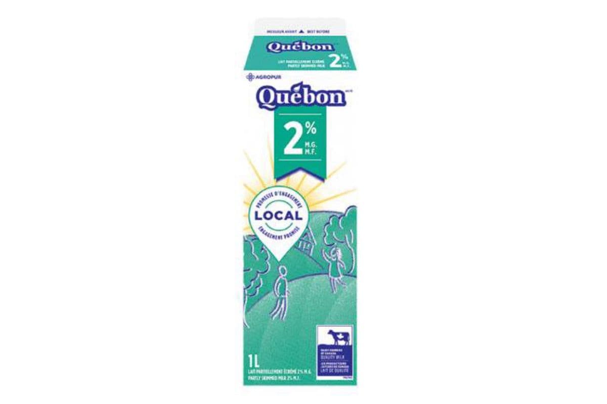 Québon - Lait / Milk 2 % (1 L)