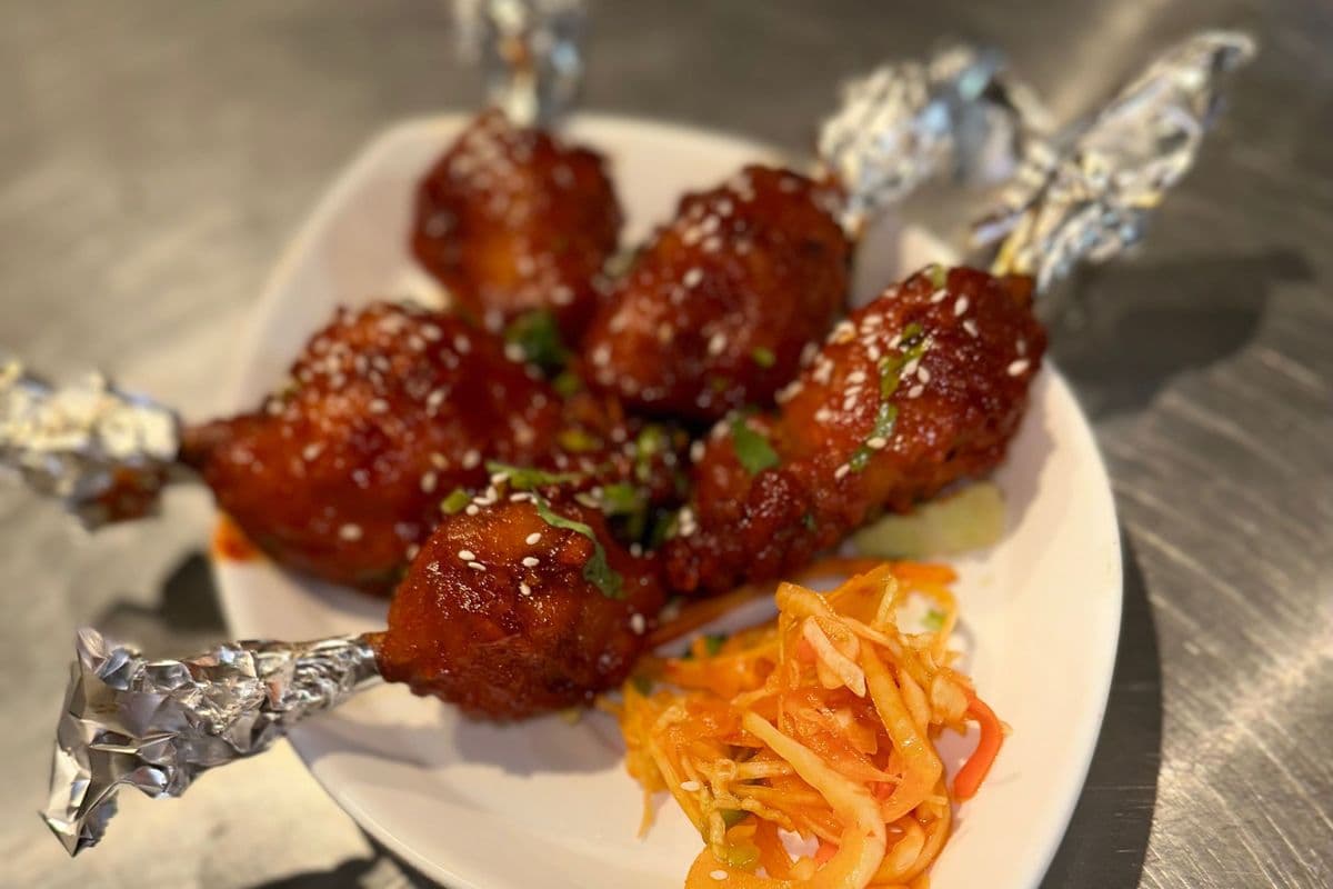 Crispy Honey Chicken Lollipop